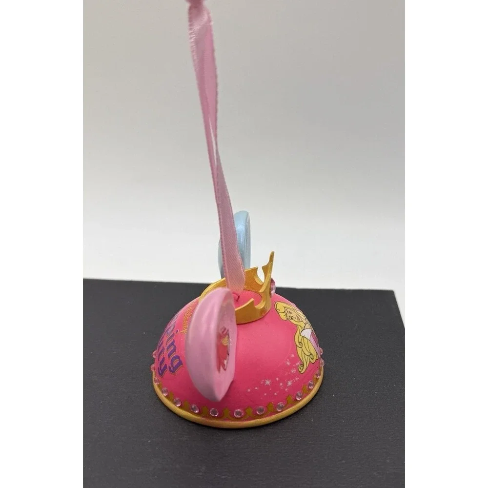 Disney Parks Ornament Ear Hat Sleeping Beauty Castle Disneyland LIMITED EDITION